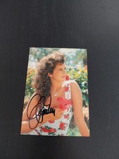 Karta z autografem AK Andrea Jürgens Piosenkarka Muzyka Miłość Dziękuję Ci
