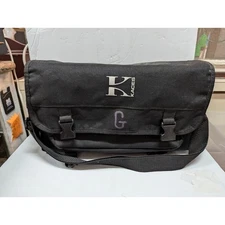 Kaces soft side Microphone carry case 6 Foam insulated bag zipper front black