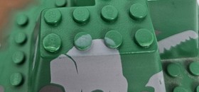 Vintage LEGO Baseplate Raised 6024 for Castle Dark Forest Fortress 6079 READ