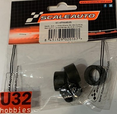 SCALEAUTO SC-4756AS25 AS25 Tire 20X10.5 Shore 25 Wheel 15.8-17.2mm