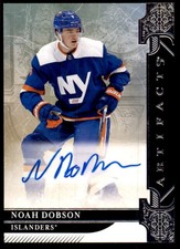 2019-20 Upper Deck Artifacts #X Noah Dobson Rookie Auto Exchange Auto