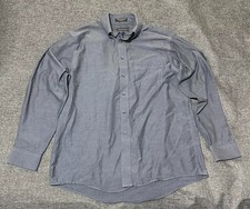 The Arrow Company 16 1/2 34/35 Men's Gray Long Sleeve Shirt