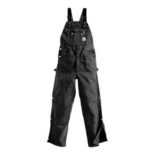 Carhartt Men's Firm Duck Bib Overall 36x30 NEW W/ TAGS Black