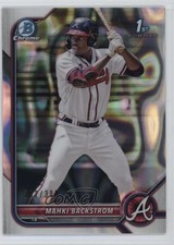 2022 Bowman Chrome Prospects Lava Refractor /399 Mahki Backstrom #BCP-121 0e7u