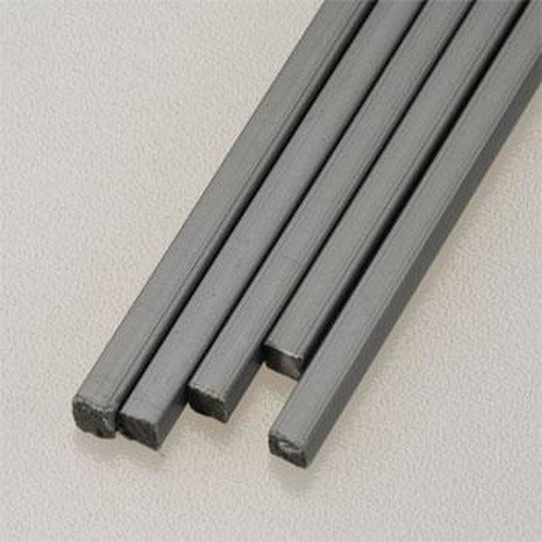 Varilla de plástico ABS Plastruct 90351 1/8" x 1/8" x 15" (paquete de 5) | Zustand: New
