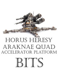 Warhammer 30k Horus Heresy Astartes Araknae Quad Accelerator Platform Bits 2025