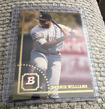Bowman 1993 Bernie Williams New York Yankees Rookie Card #521. rookie card picture