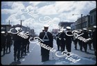 New Zealand Hamilton Parade Military Band 35mm Slide 1950s Red Border Kodachrome — photo 1