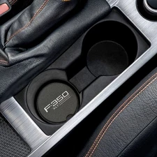 Ford F-350 LXT Soapstone Cup Mat Insert – Car Drink Holder Interior Coaster