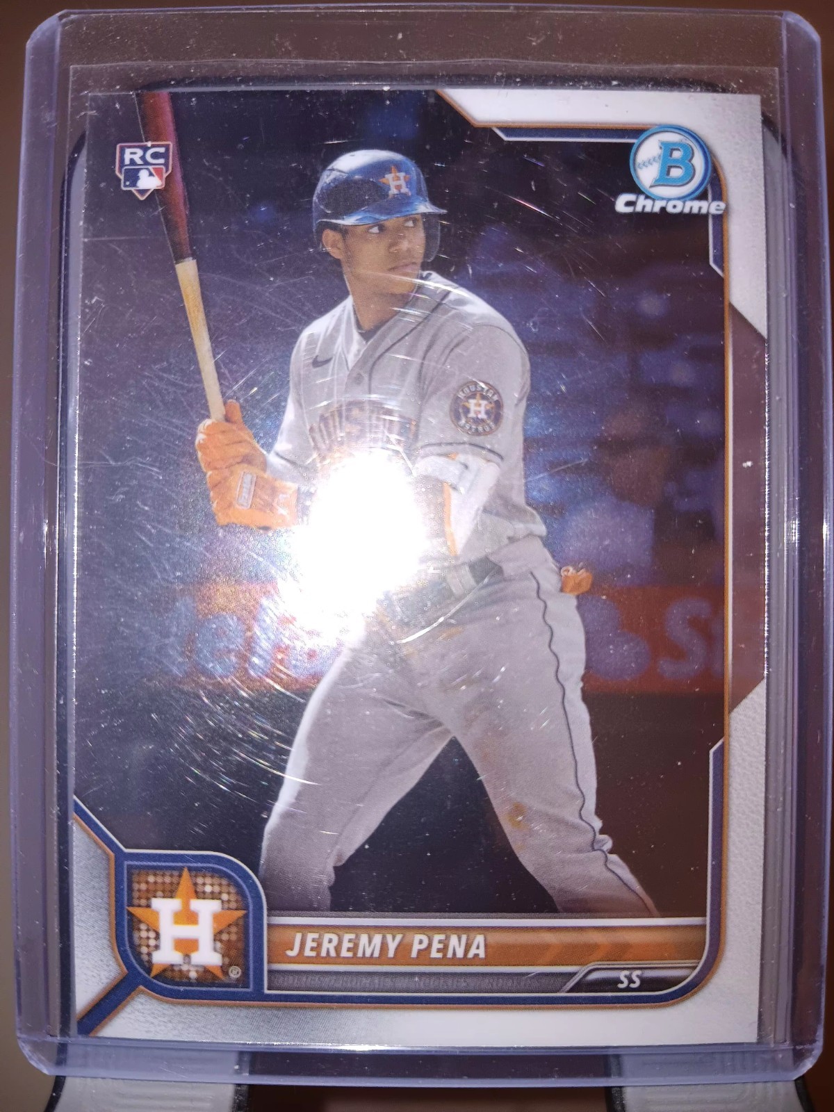 2022 Bowman Chrome - Jeremy Pena #35 (RC)
