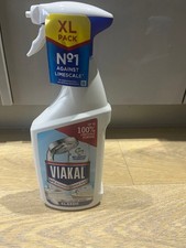 New Viakal Professional Anti Limescale Remover Cleaner Spray 750ml Bathroom Clea 11.41 per litre