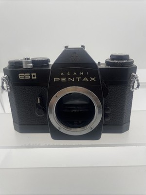 Asahi Pentax ES II 35mm SLR Film Camera Body M42 Mount AS-IS Untested For Parts