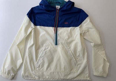 Vans Anorak Pullover Windbreaker Jacket, Unisex, Size Medium, Color block