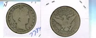 1897 O BARBER SILVER HALF DOLLAR GOOD RIM NICKS 7784T