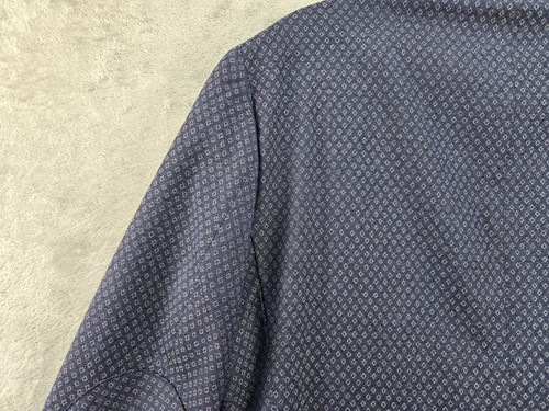 J. Ferrar Slim Fit Mens XL 46/48 R Sport Coat Jacket Blazer Stretch Blue Diamond - Picture 16 of 20