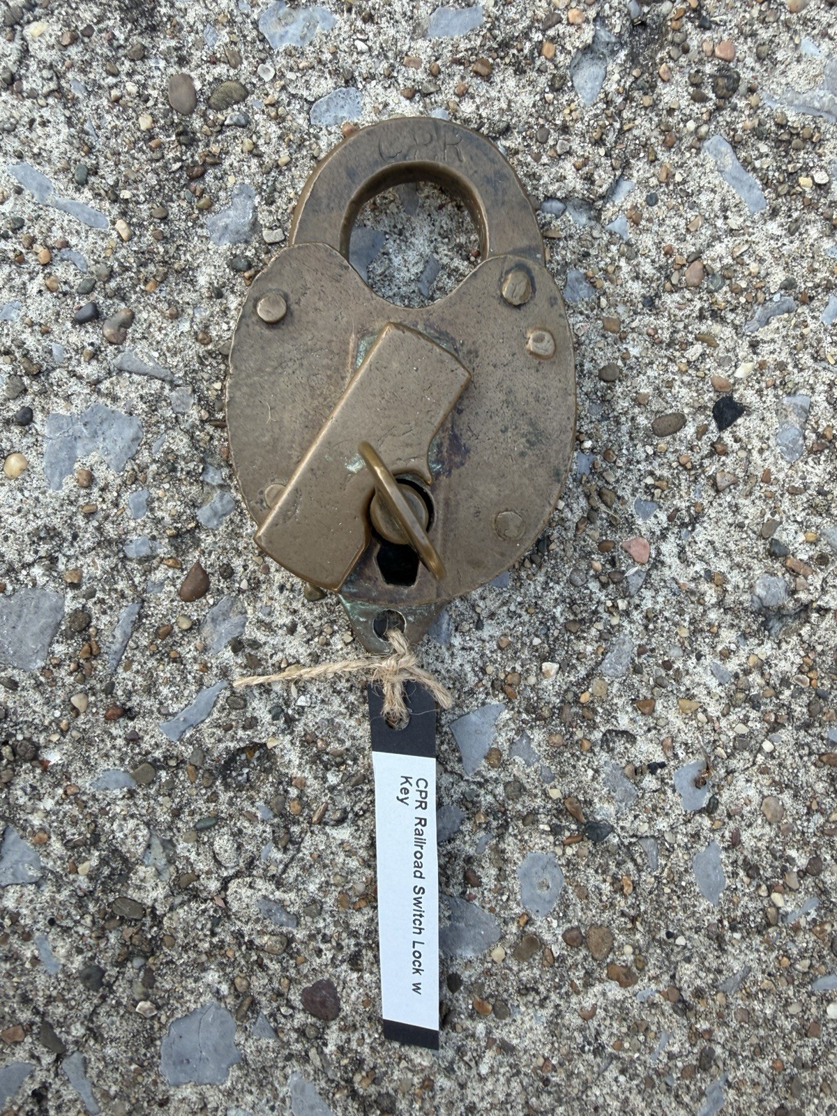Antique Brass Padlocks With Keys - Lot of 3! - second product detail image