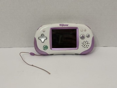 Leap Frog Leapster Explorer Learning System Purple used tested works great!