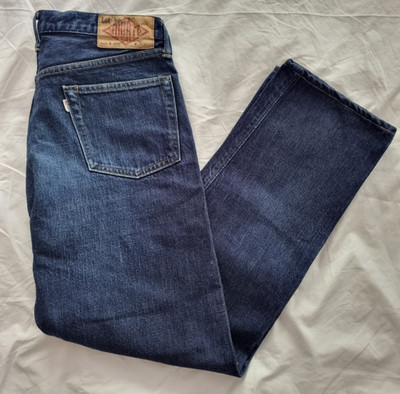 Rubato Lot No 1 Japanese indigo blue denim jeans 32 30 