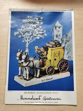 Kalendarz 1968 Hummelwerk Goebel Hummel zabawki K84