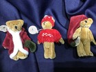 3 BOYDS BEARS T.F. WUZZIES  🧸 TWAS 🧸 TWIZZLE 🧸 TASSEL 🧸 NEW TAGS! CHRISTMAS! — photo 2