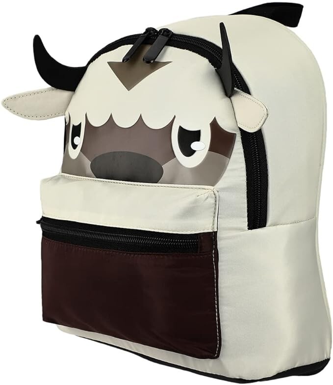 BIOWORLD AVATAR APPA The Last Airbender Backpack Faux Leather Cream/Tan NEW BIOWORLD AVATAR APPA The Last Airbender | Mercari main image 2