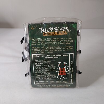 2006 Applehead Factory Teddy Scares Morgue Minis 6 SDCC KILLER