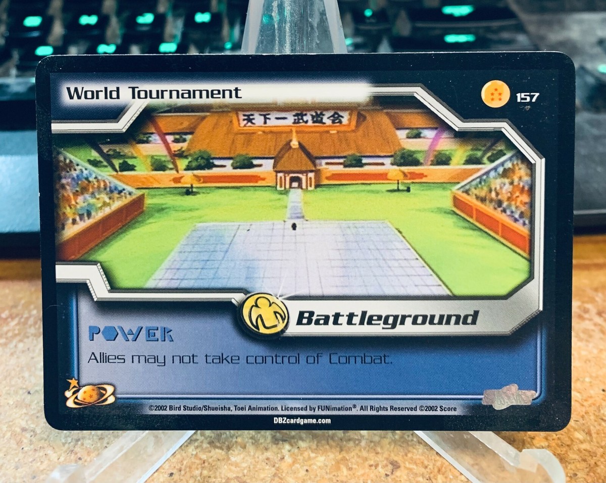 Rare World Games Saga Dragon Ball Z CCG World Tournament Card #157