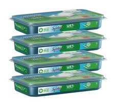 4x 10er Pack Swiffer WET Bodenwischtücher Anti-Bakt. mit Zitronenduft