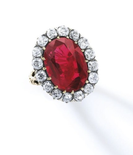 Oval Lab Ruby Halo Style Engagement Ring 925 Fine Silver Precious Women Jewelry