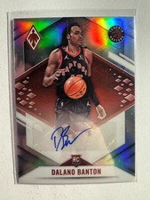 K274,219 - 2021-22 Panini Chronicles Phoenix Auto Silver #1 Dalano Banton #/99