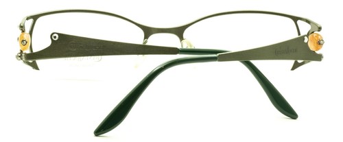 CRYSTALUCHE C-6011 C-01 52mm Vintage Gafas MARCOS RX Óptico - Nuevo Italia - Imagen 9 de 12