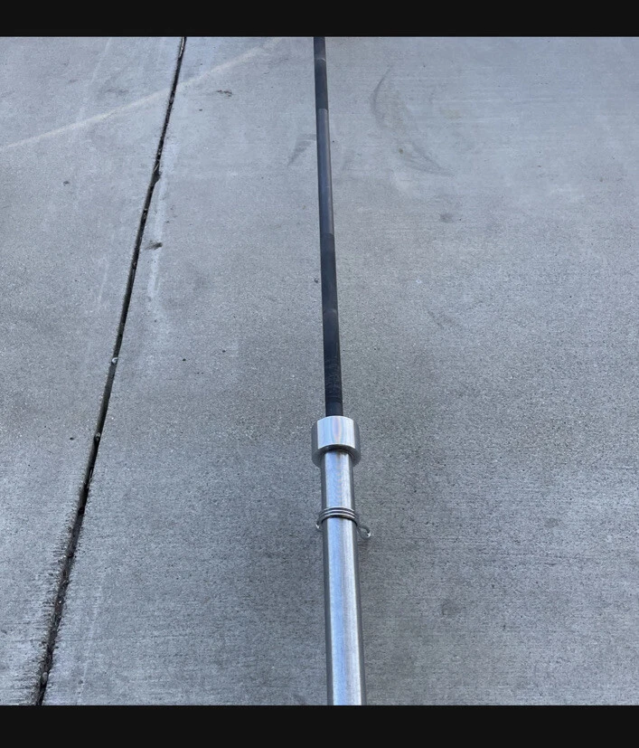 CAP Olympic Barbell OB-86B Beast 7' Peso Barra de Acero 7 Pies Gimnasio Entrenamiento en Casa Foto 2 de 3