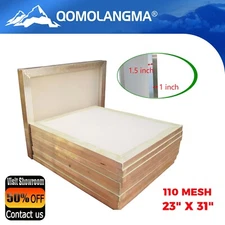 USA Stock! 6 PACK- 23" x 31" Aluminum Silk Screen Frame with 110 Mesh