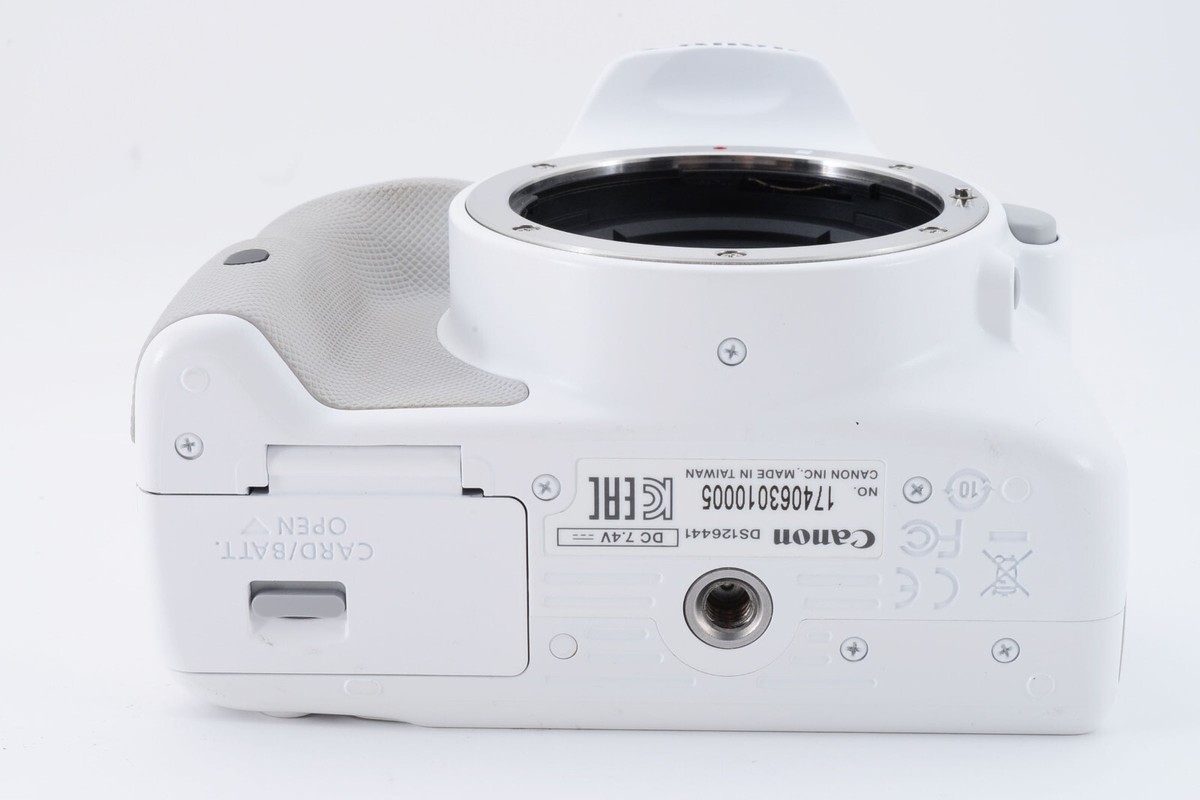 Canon EOS Rebel SL1/100D White 18.0MP 28-90/40mm [Exc+++] w/SD