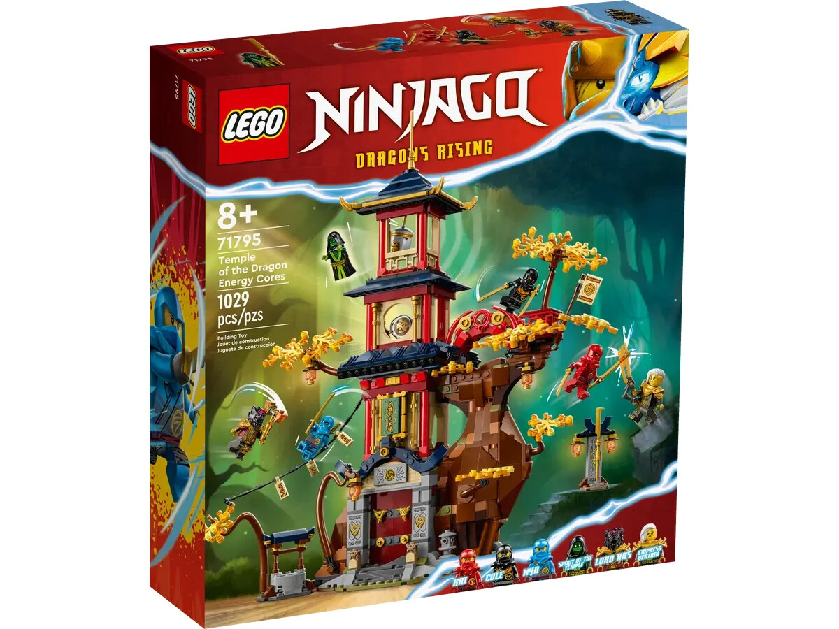 LEGO Ninjago 71795 Nuclei di energia al Tempio del Dragone Nuovo MISB Sigillato