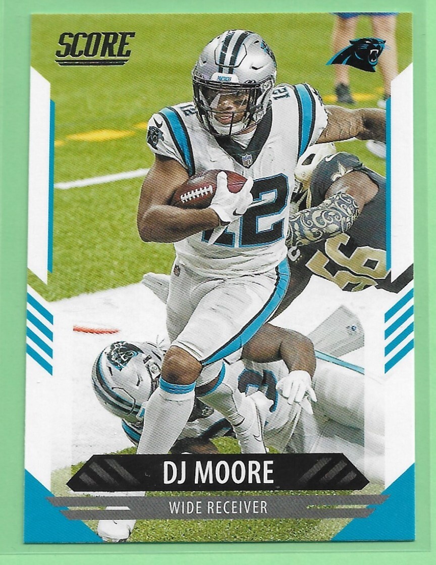 2021 Score DJ Moore Panthers #202