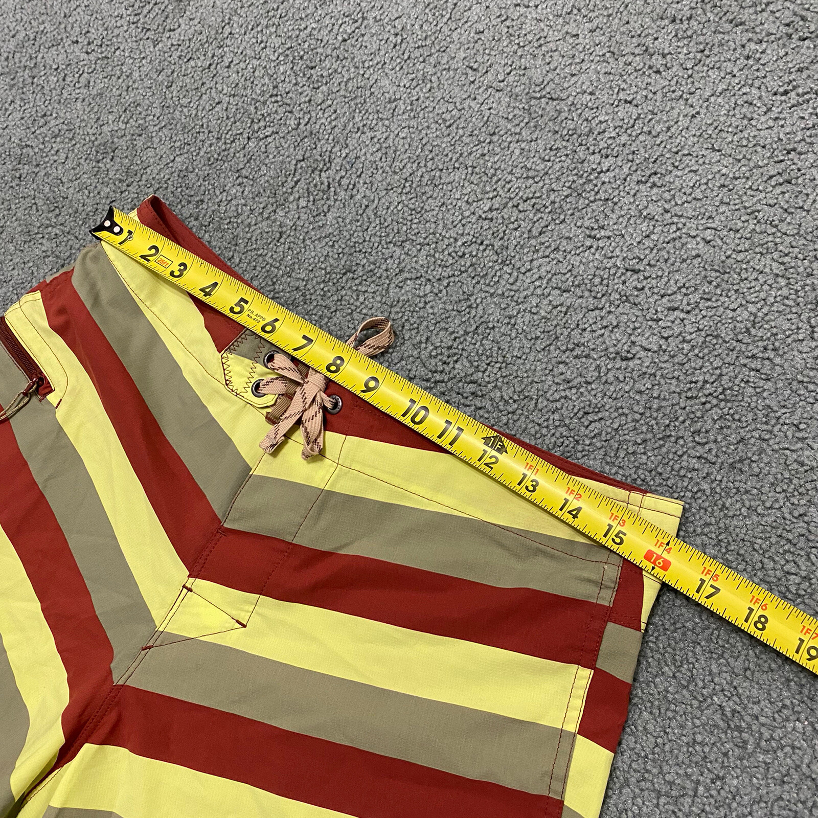 Patagonia Stretch Planing Striped Board Shorts Men'… Gem