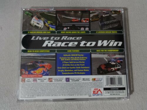NASCAR 99 Sony Playstation One PS1 PSX Game Complete Free Ship - Picture 3 of 3