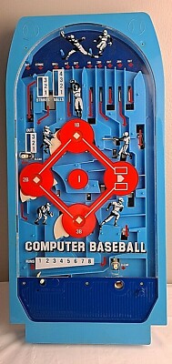1976 Epoch Computer Baseball Pinball Game w/ Box. NEAR MINT Needs