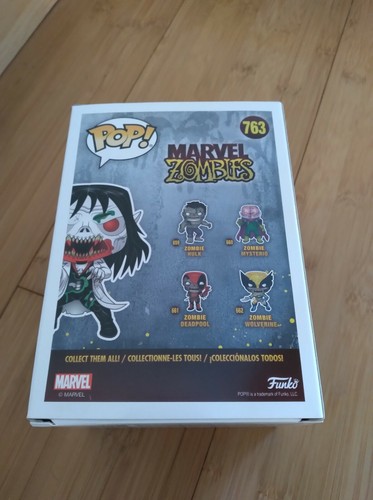 Funko Pop Marvel Zombies Zombie Morbius #763 - ECCC 2021 Shared Exclusive - Picture 2 of 4