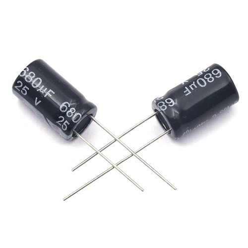 Condensador electrolítico 25V 10mF 22mF 33mF 47mF 100mF 220mF 330mF 470mF 680mF - Imagen 15 de 15