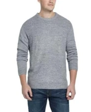 Weatherproof Vintage Mens XXXl 3 Xl Gray Marl Crewneck LS Sweater