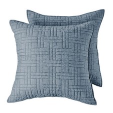 Melange Stitch Euro Sham Set of 2 - Levtex Home