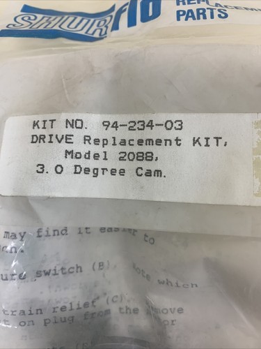 NEW Shurflo Pump Drive Assy 94-234-03 Model 2088 3.0 Degree Cam - Bild 2 von 6
