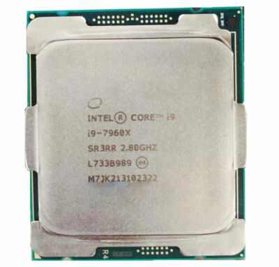 Intel Core i9-7960X CPU X-series Processor22M Cache, up to 4.20 GHz FCLGA2066