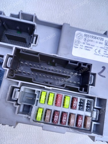 00519584720 CENTRALINA BODY COMPUTER BCM FIAT PANDA 312 DELPHI TYPE FI4 28385939 - Foto 24 di 24