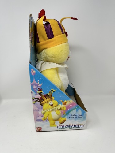 Care Bears Singing King Funshine Bear Tested Works with Original Box - Picture 4 of 7