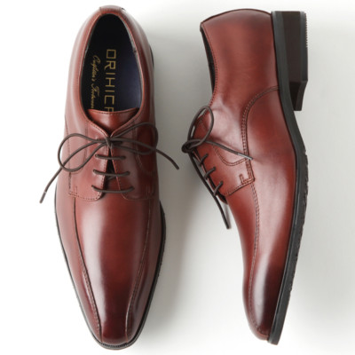 Business Brown Leather Shoes 26cm / 8 (US) / 41.5 (EU Business Brown Leather Shoes 26cm / 8 (US) / 41.5 (EU