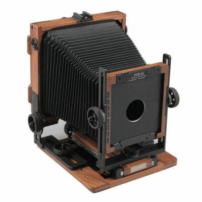Nuova fotocamera Shen Hao PTB45 legno noce campo pieghevole 4X5" pellicola grande formato