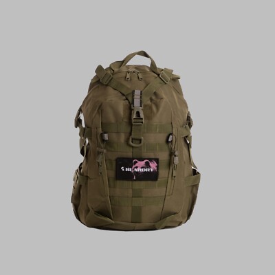 Everyday Jungle Green 25L Rucksack mit Crimson BearDry